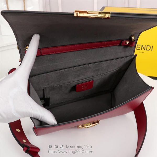 FENDI女包 升級版FENDI 2019最新早春走秀系列 KANI手袋 F0175 芬迪女斜挎包  fdz2025